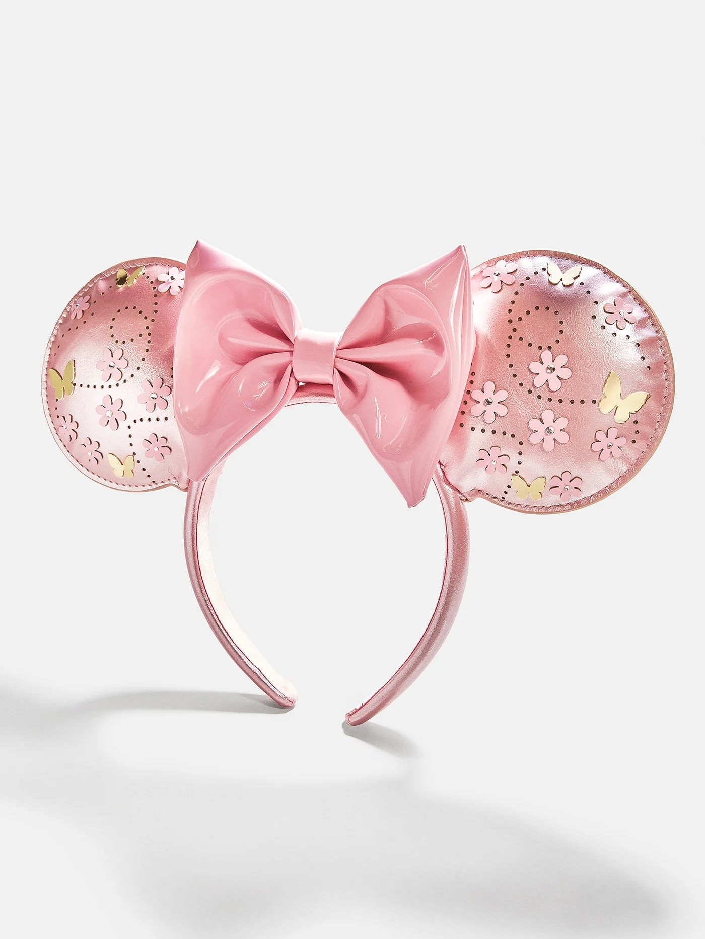 Feeling pretty in pink with these dreamy Minnie ears! The glossy bow, floral details, and tiny gold butterflies are giving all the springtime magic. Perfect for your next Disney day!

#LTKSeasonal #LTKFindsUnder50 #LTKStyleTip