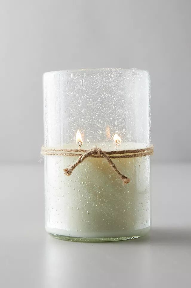 Bubble Glass Candle, Honeysuckle | Anthropologie (US)