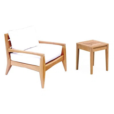 Noida Patio Chair with Sunbrella Cushions | Wayfair North America