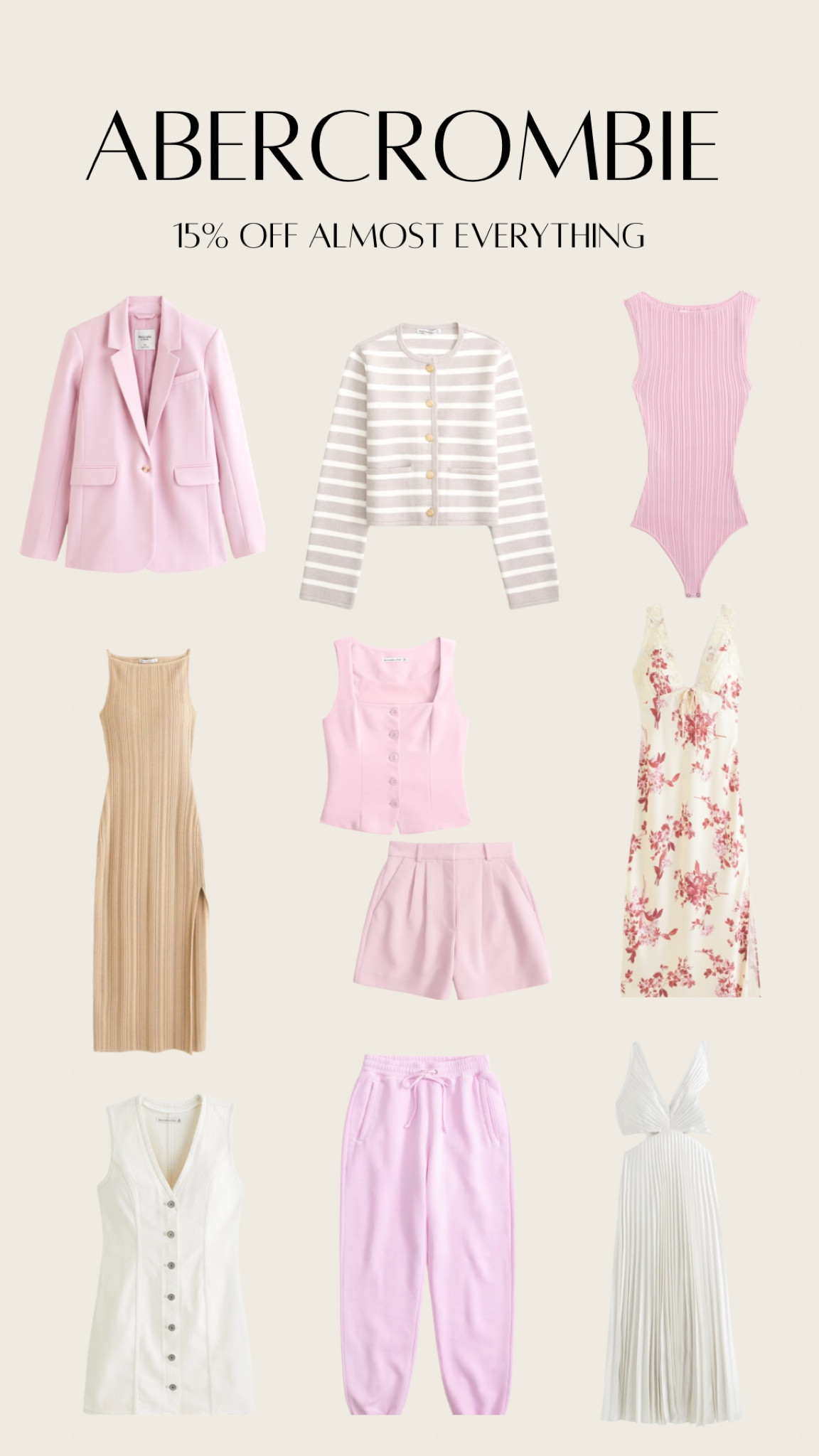 My current crushes from Abercrombie 🎀

#LTKsalealert #LTKMostLoved #LTKstyletip