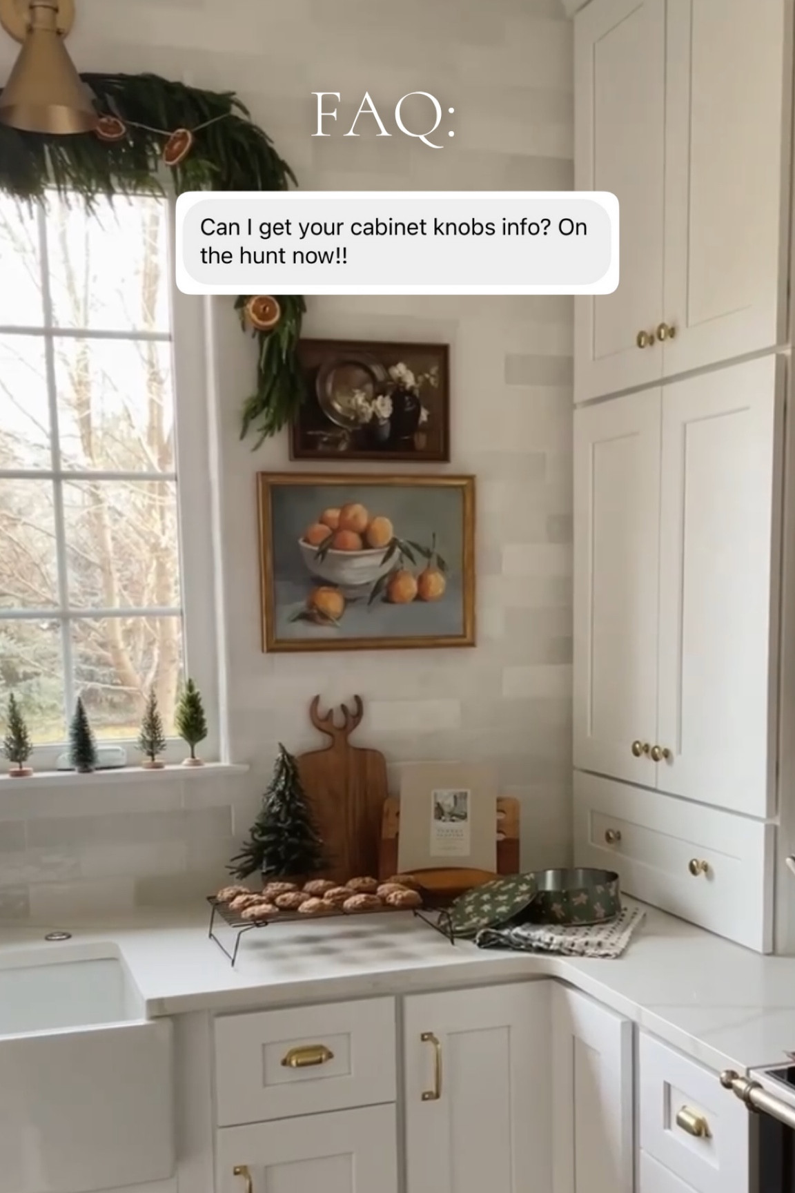 Kitchen hardware linked here! 

#LTKSeasonal #LTKHoliday #LTKhome