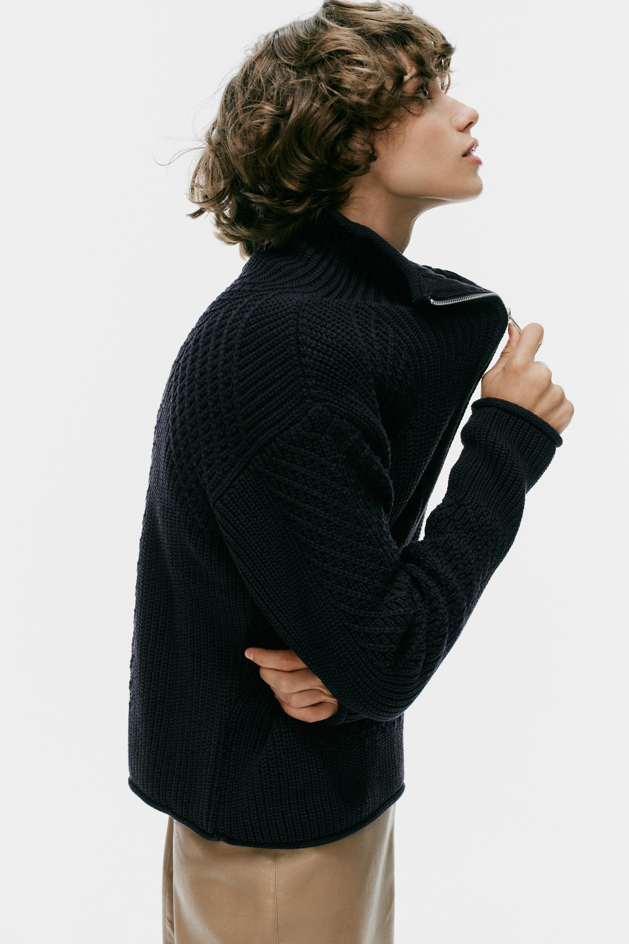 STRUCTURED KNIT JUMPER | Zara US