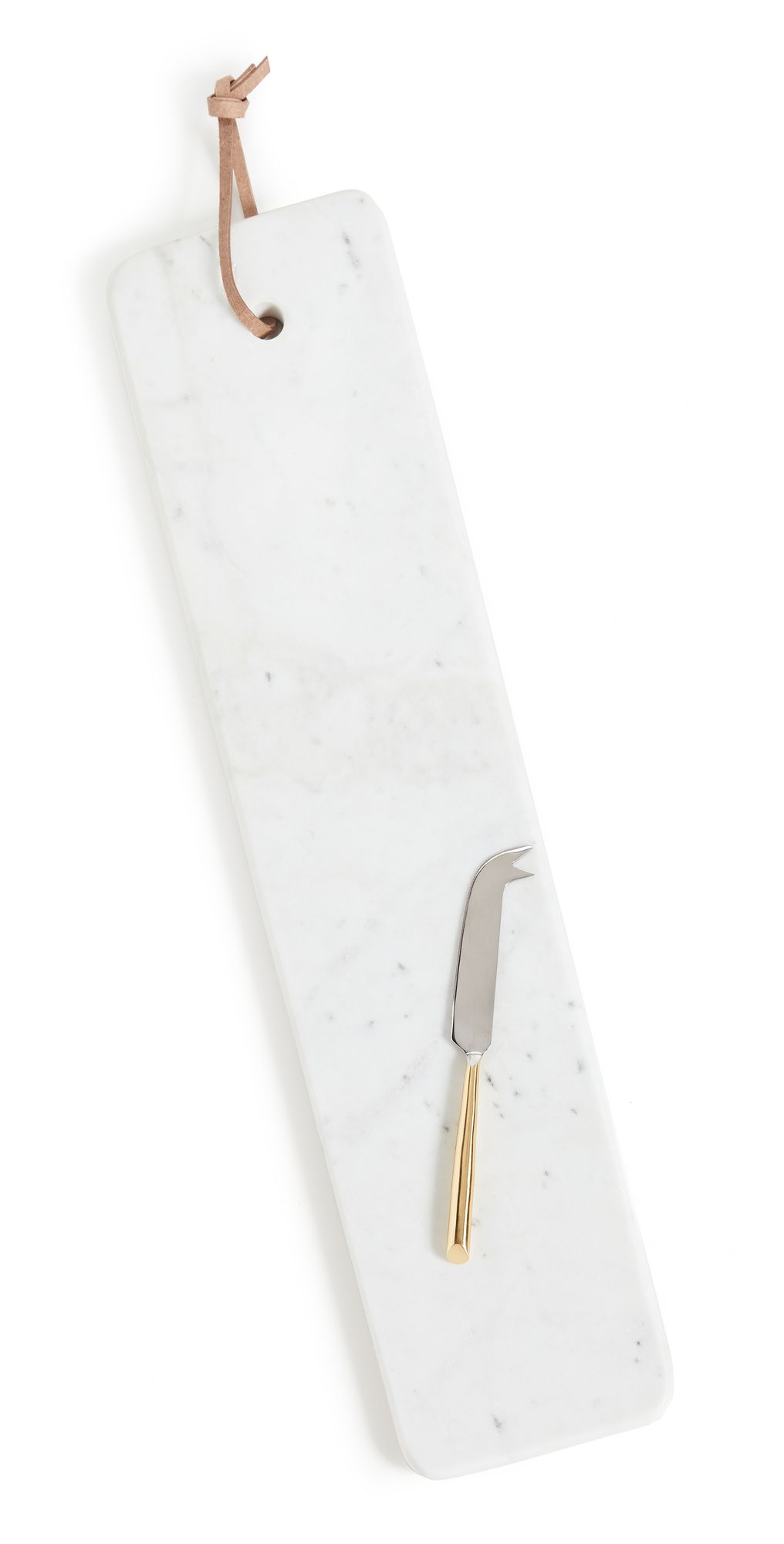 Shopbop @Home Two's Copmany Elongated Solid Marble Serving Tray | Shopbop