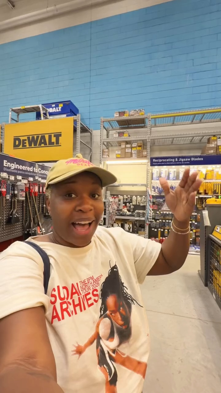 I secured the Brad... As in nailer, lol! Come on a Sunday shopping trip with @the_d.c.farmer and I! @dewalttough @milwaukeetool