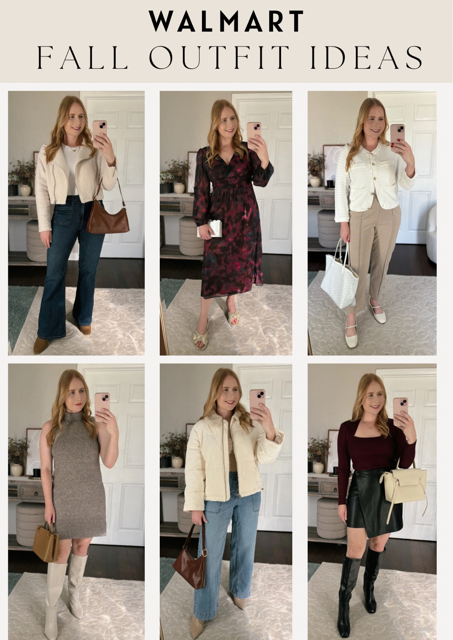 New fall fashion finds from Walmart for fall 2024! Walmart fall fashion. Walmart dresses. Walmart fall dresses 2024. #walmart #walmartfashion #walmartstyle #walmartfinds #fall #falldresses #dresses #mididress #fallfashion #walmartnewarrivals
Walmart fashion // fall jacket // walmart fashion // walmart outerwear // new at walmart // moto jacket for fall 

#LTKMidsize #LTKSeasonal #LTKFindsUnder50