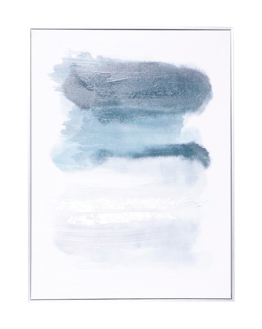 24x32 Line Abstract Framed Canvas Wall Art | TJ Maxx