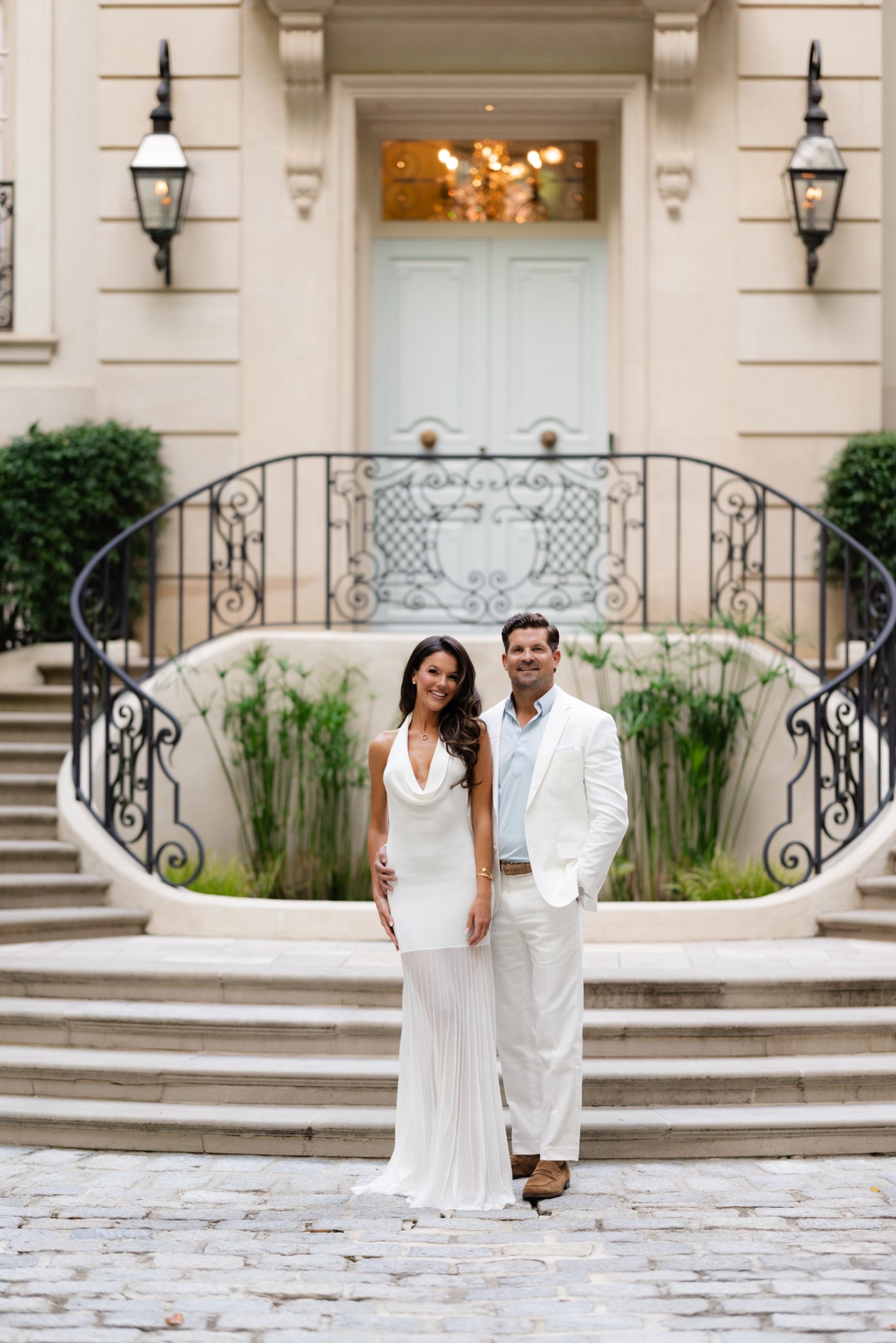 Engagement photos 🤍 #engagement #wedding #dress 

#LTKWedding