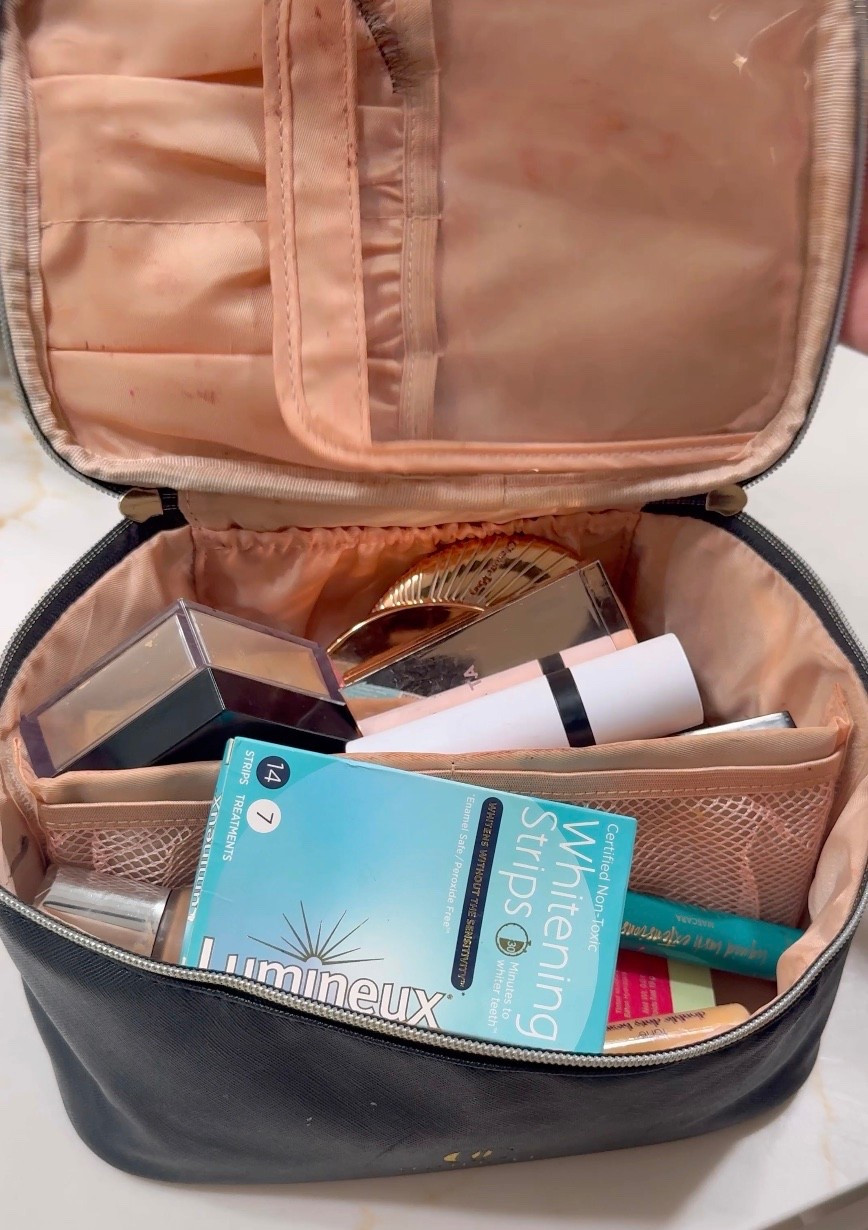 My go-to makeup that I packed! Lots of it is on sale 🤍

#LTKCyberWeek #LTKBeauty #LTKTravel