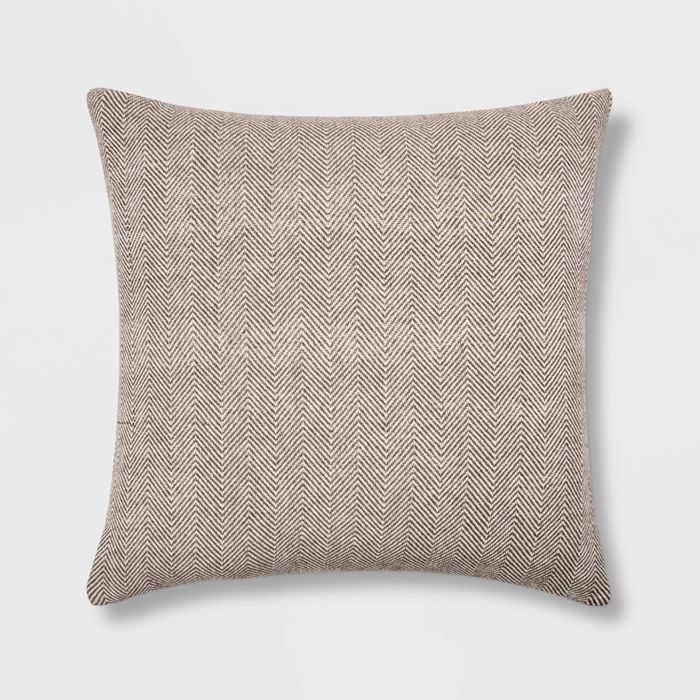 Woven Herringbone Pillow - Threshold™ | Target