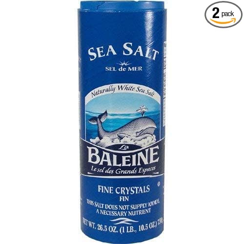 La Baleine · French Fine Sea Salt · 750g - 26.5 Oz ( Pack of 2) | Amazon (US)