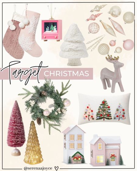 Target Christmas decor, target home decor, Christmas home, Christmas decorations, pink Christmas decor

#LTKunder50 #LTKHoliday #LTKhome