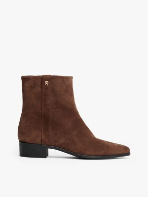 Suede Zip Ankle Boot | Tommy Hilfiger | Tommy Hilfiger (US)