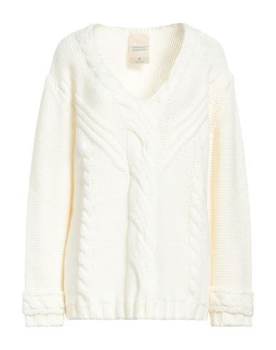 Compagnia Italiana Woman Sweater White Size S Acrylic, Wool, Alpaca wool, Viscose | YOOX (US)