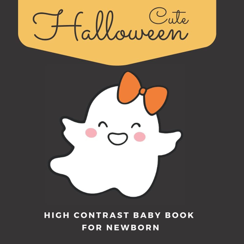 Cute Halloween High Contrast Baby Book For Newborn: Halloween Themed Images For 0-12 Months Infan... | Amazon (US)