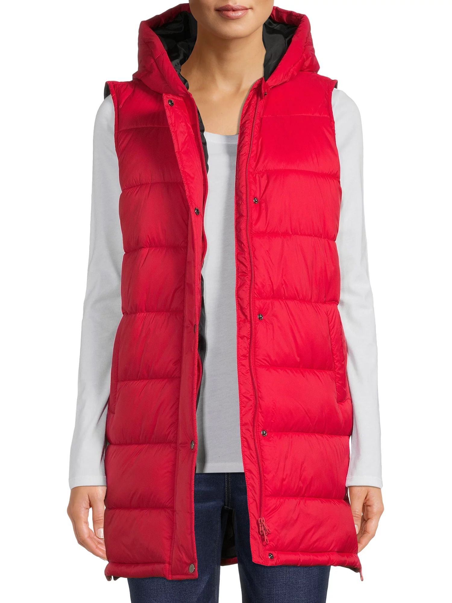 Swiss Tech Women's and Plus Hooded Tunic Vest | Walmart (US)