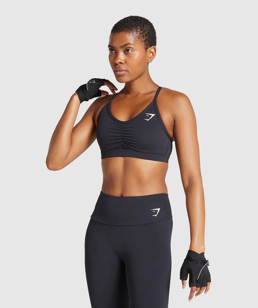 ruched training sports bra | Gymshark (Global)
