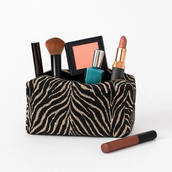 Zebrini Cosmetic & Travel Organizer Pouch | Urban Expressions