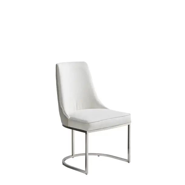 Modern Side Chair in White | Wayfair North America