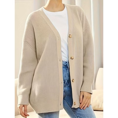 ITAFIT Knitted Apricot Cardigan, Medium | Target