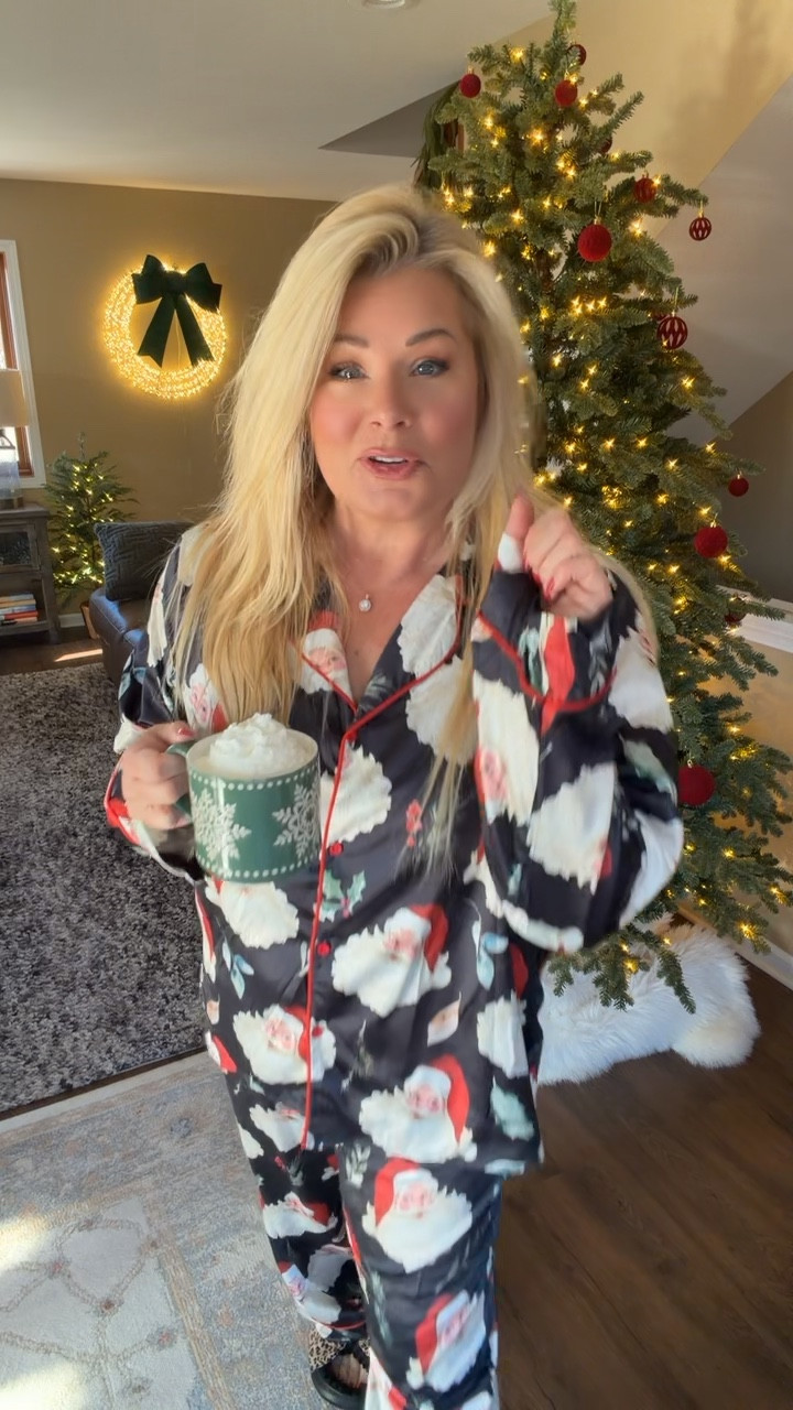 Christmas loungewear and vintage Santa pajamas! Your Christmas morning outfit 

#LTKHoliday #LTKStyleTip #LTKSeasonal