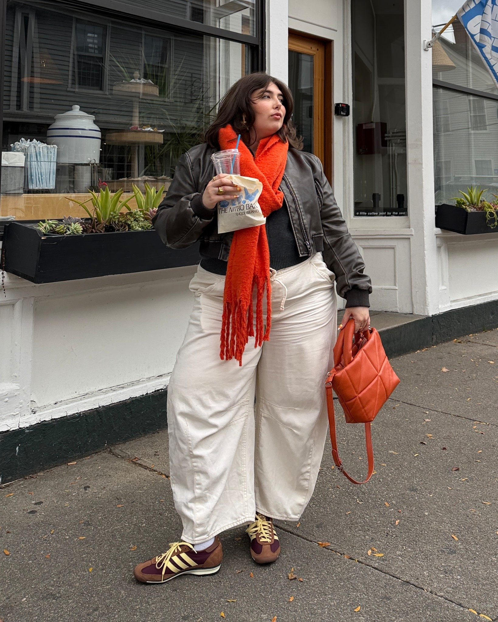 Scarf is originally old Zara - similar option below 🧡