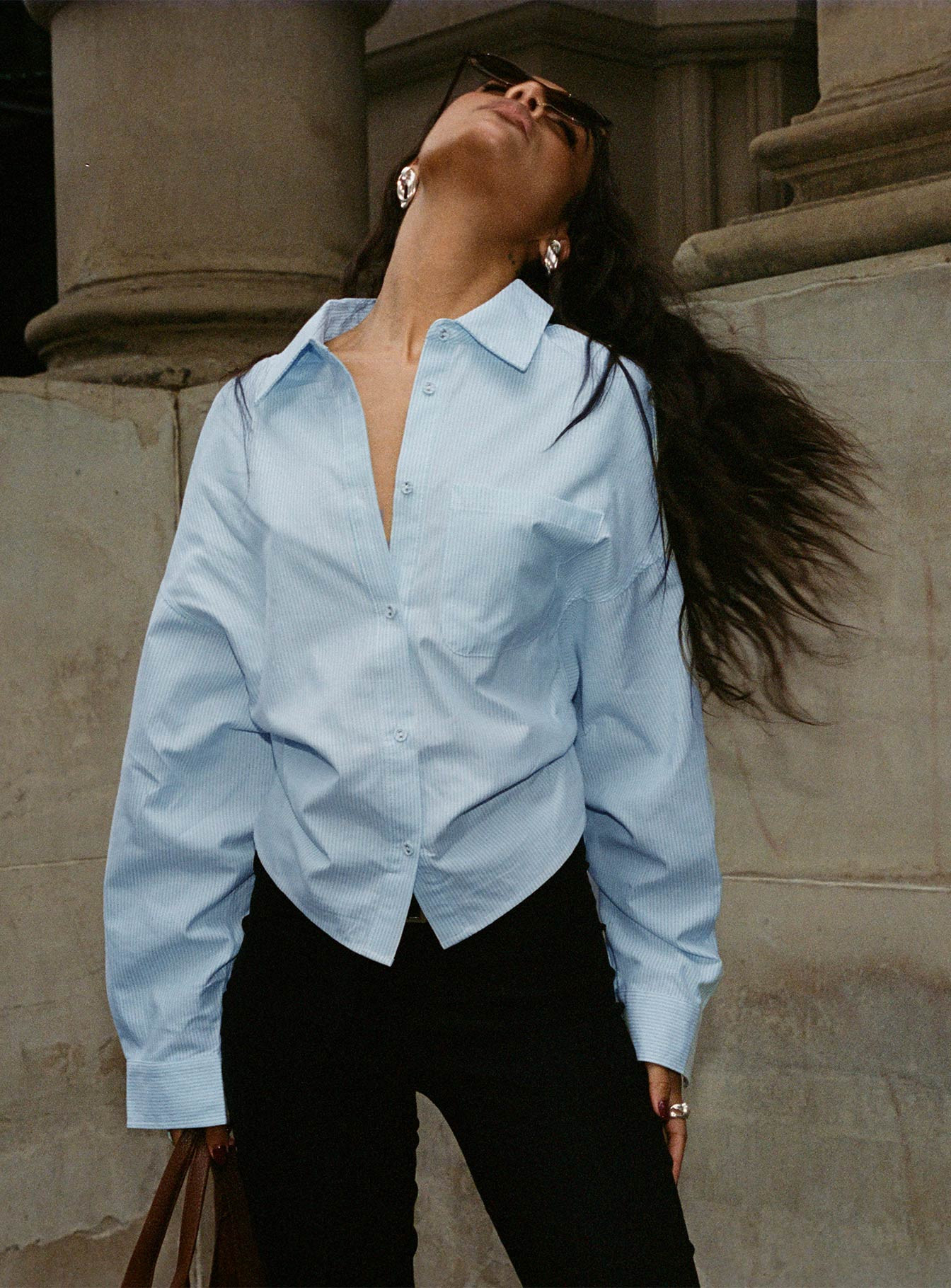 Chips Are Down Shirt Blue | Princess Polly AU