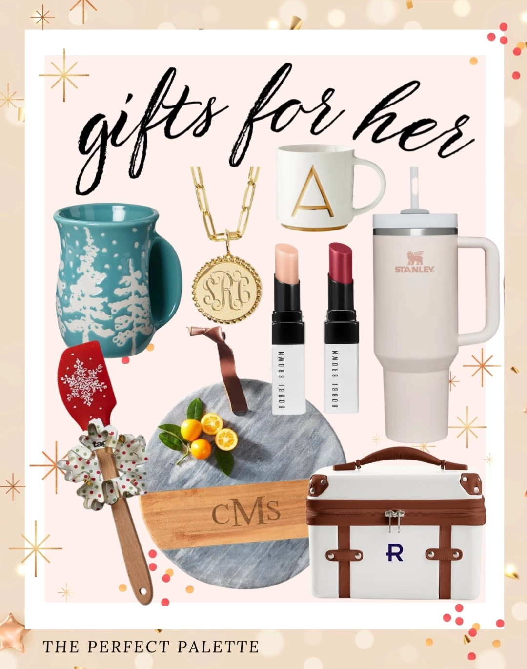 Gorgeous Gifts for Her! Gift ideas, for the home, luggage, holiday gifts, holiday, gifts under 50, suitcase, travel gifts, mark and graham gifts, mark & graham gift guide, holiday gift guide, wedding gifts, wedding gift, mark & graham, tartan, beauty gifts, earrings, coffee mug, scarf, plaid scarf, lip gloss, Stanley cup, bridesmaid gifts, 

#LTKWedding #LTKParties #LTKU