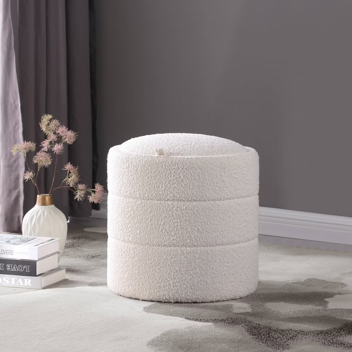 Storage Round Ottoman - HomePop | Target