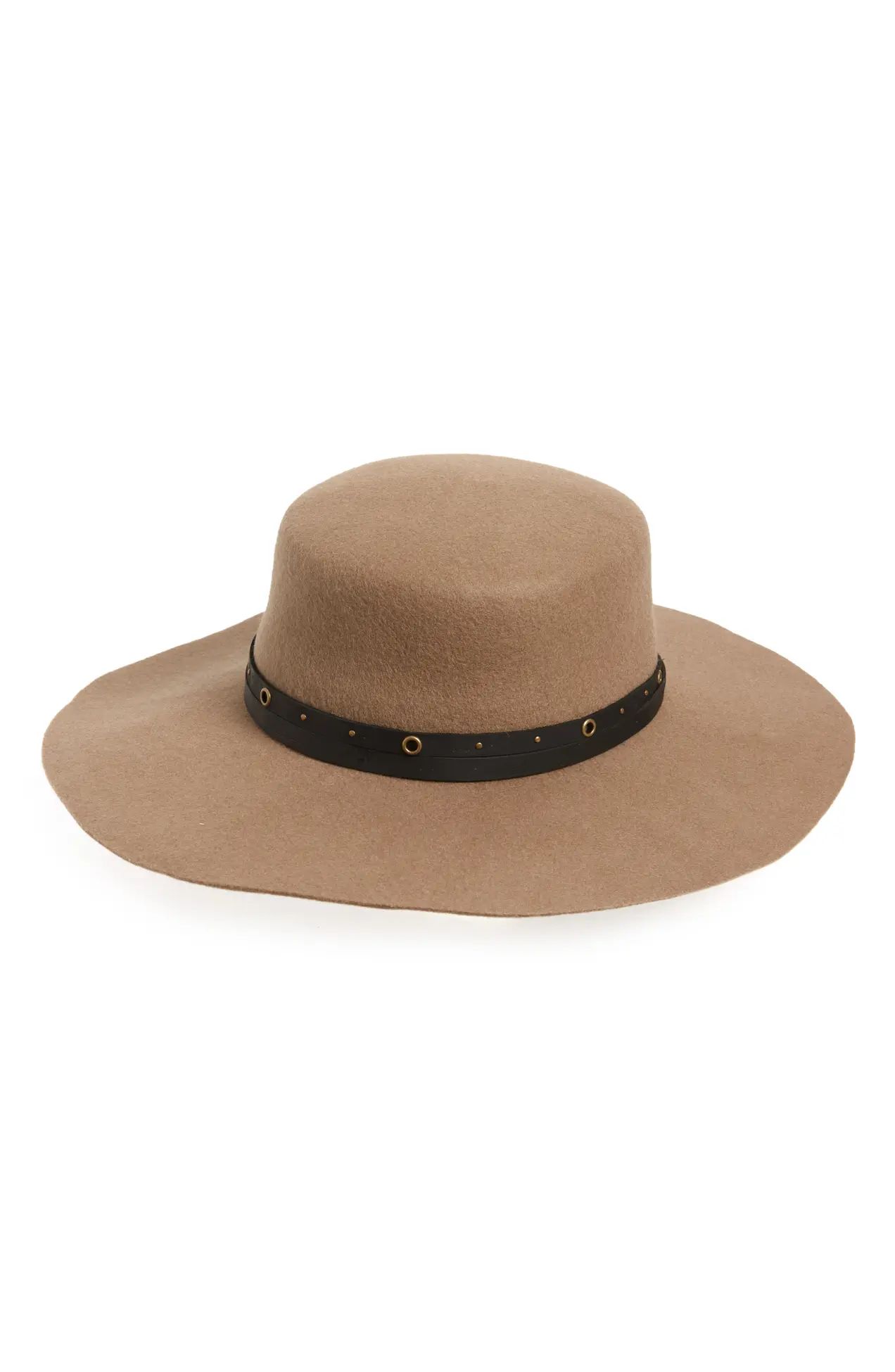 Frye | Studded Felt Boater Hat | Nordstrom Rack | Nordstrom Rack