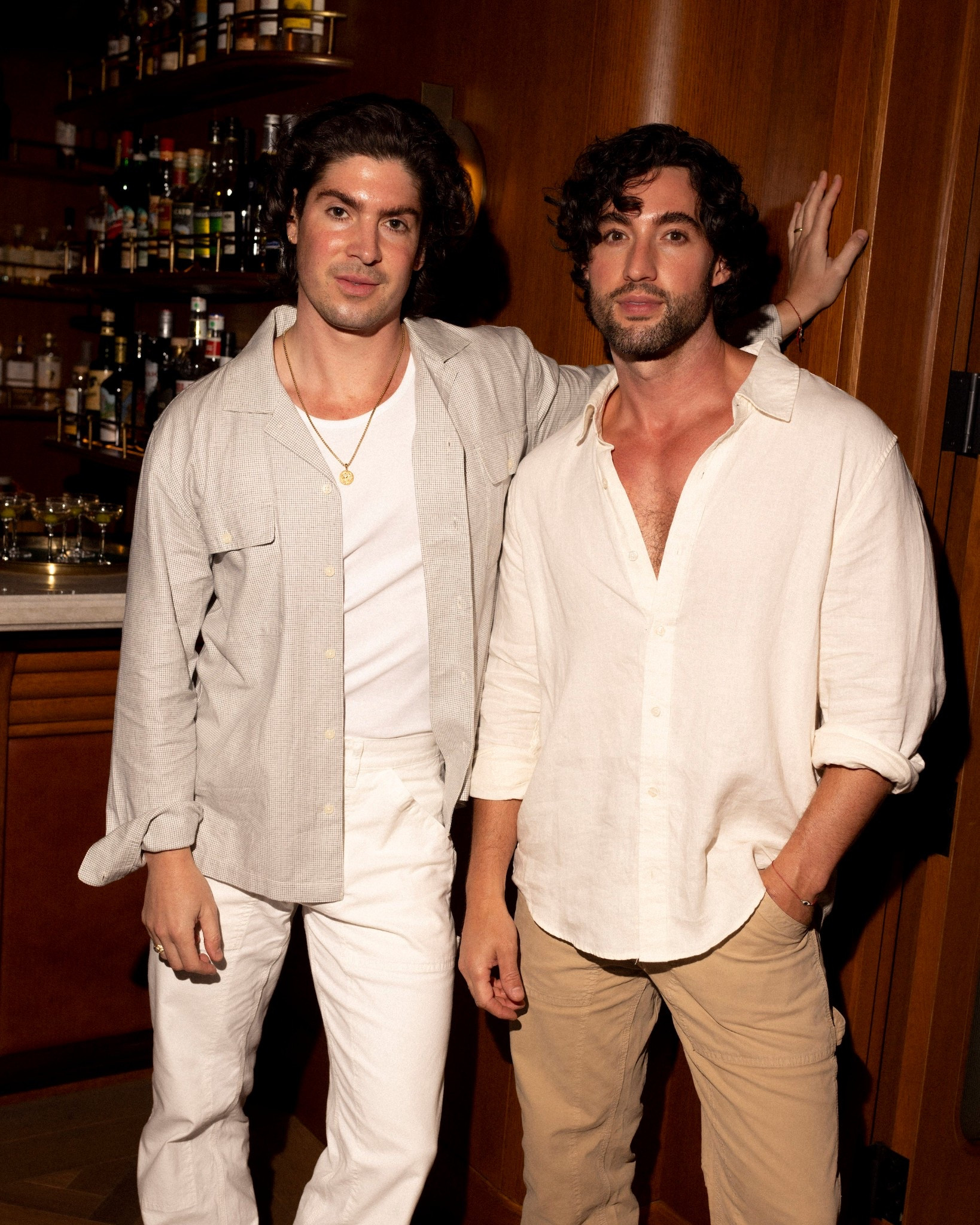 easy men’s style for spring  

Brock (left) is 6’ wearing size Medium top, Medium tank, size 31 pants.
Chris (right) is 6’ wearing size Large top, size 32 pants. 

#LTKMens