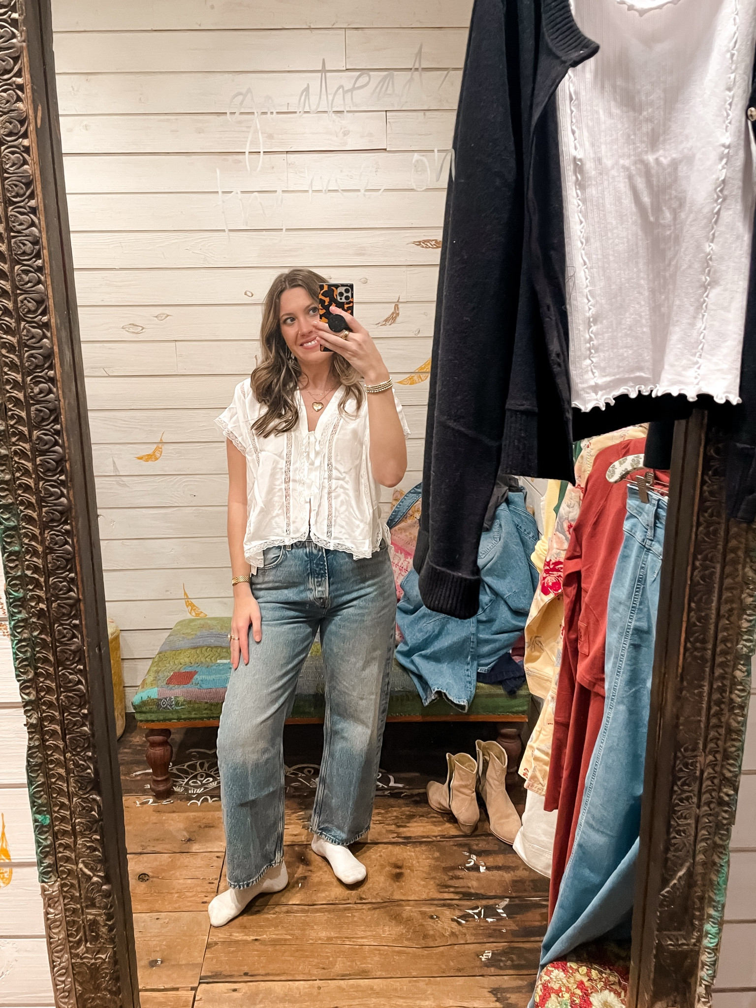 finally got my hands on a pair of the Deep Trance jeans in long! the perfect length😍

#freepeoplejeans #freepeoplenewarrivals #springtops

#LTKFindsUnder100 #LTKMidsize #LTKSeasonal