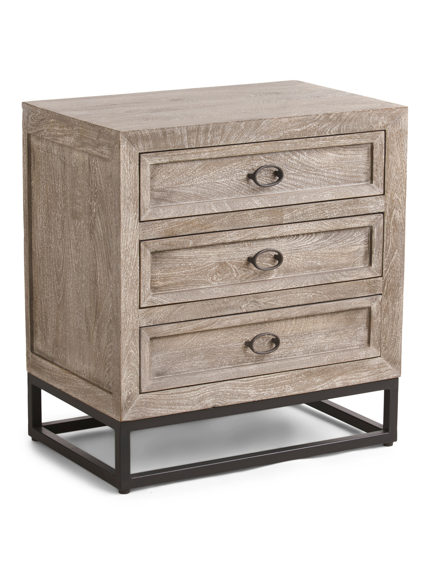 30in Artemis Mango Wood Side Table | TJ Maxx