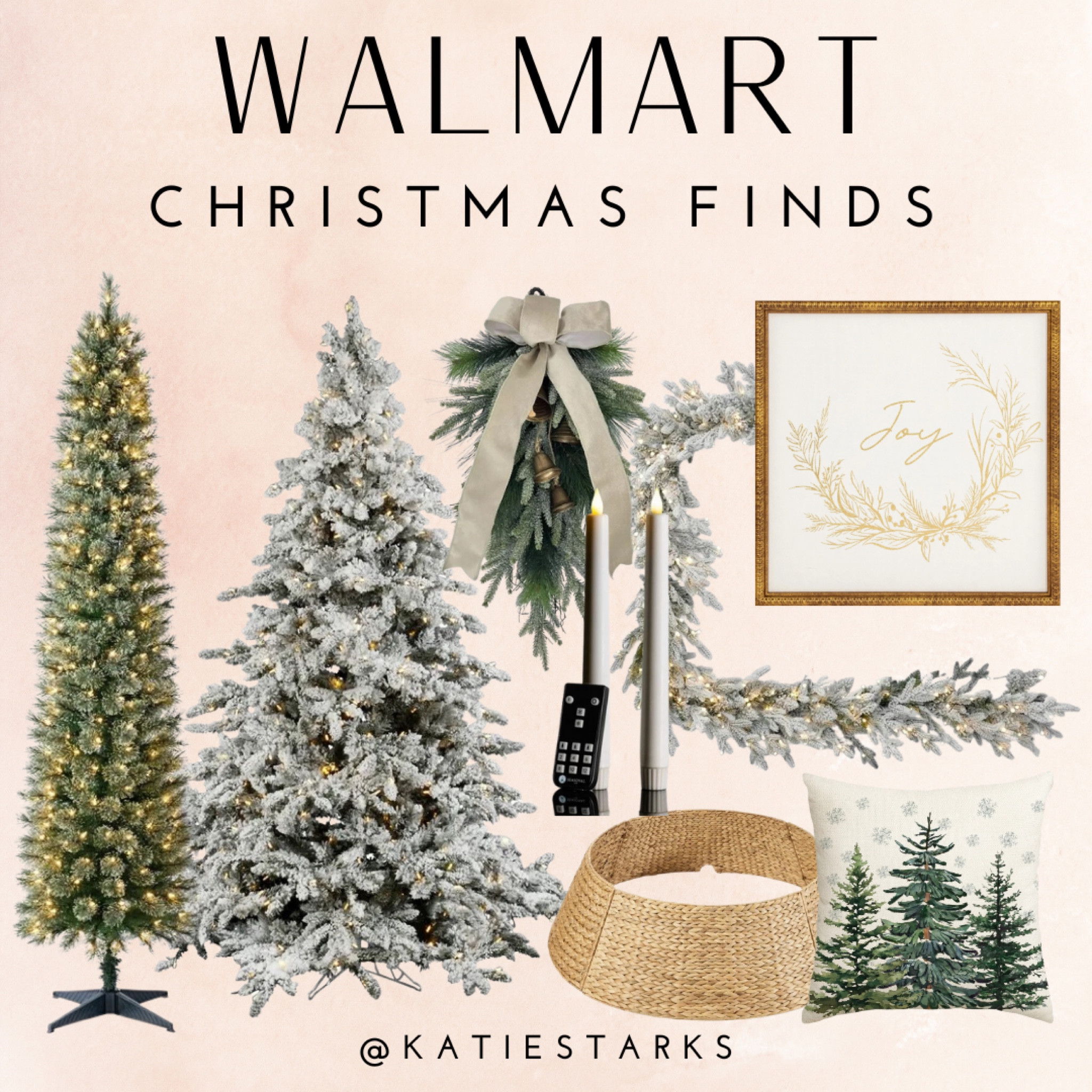 Walmart Christmas decor finds - trees - garland - tree skirt 

#LTKFindsUnder50 #LTKSeasonal #LTKHoliday