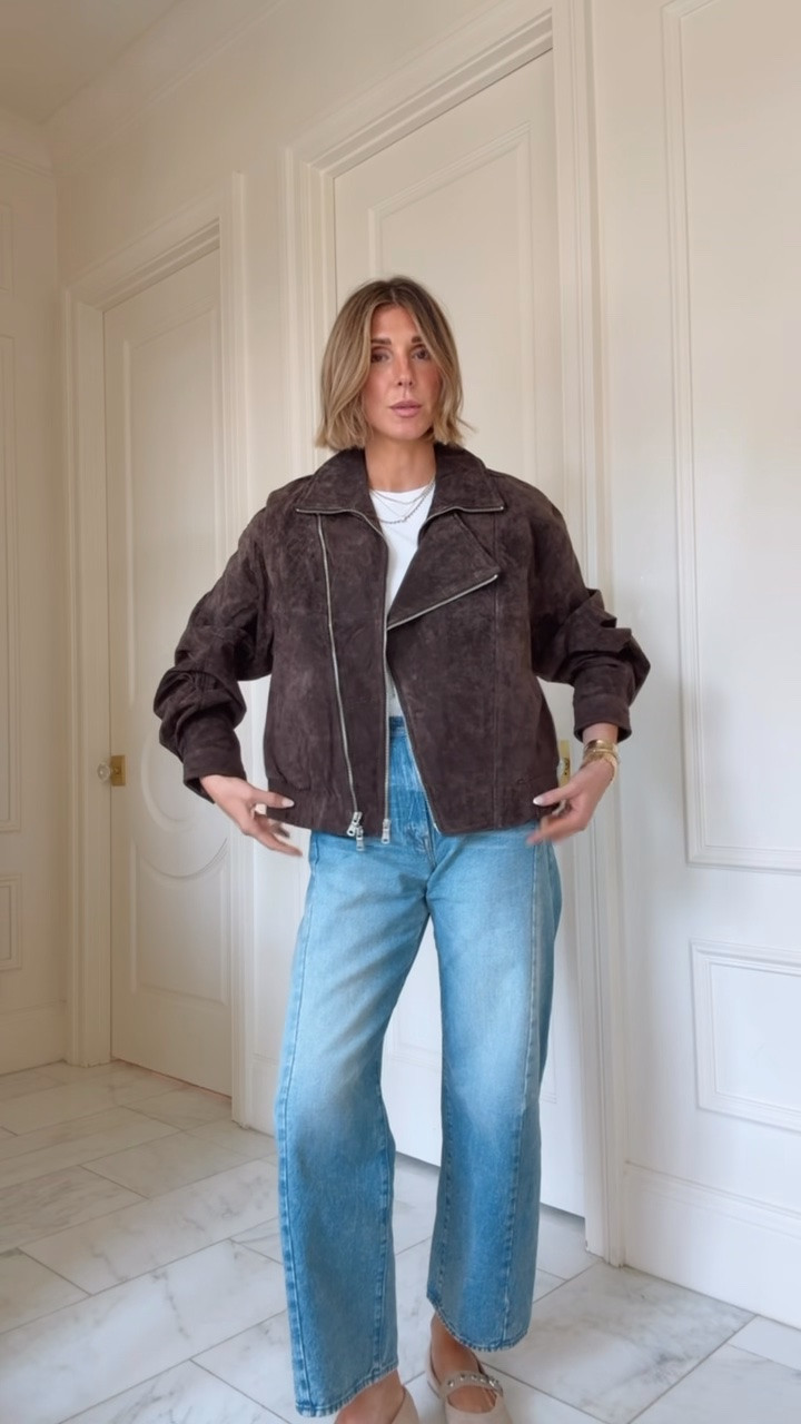 Fall outfit idea! This suede jacket is on sale for over $100 off at Nordstrom.

#LTKootd #LTKSaleAlert #LTKSeasonal