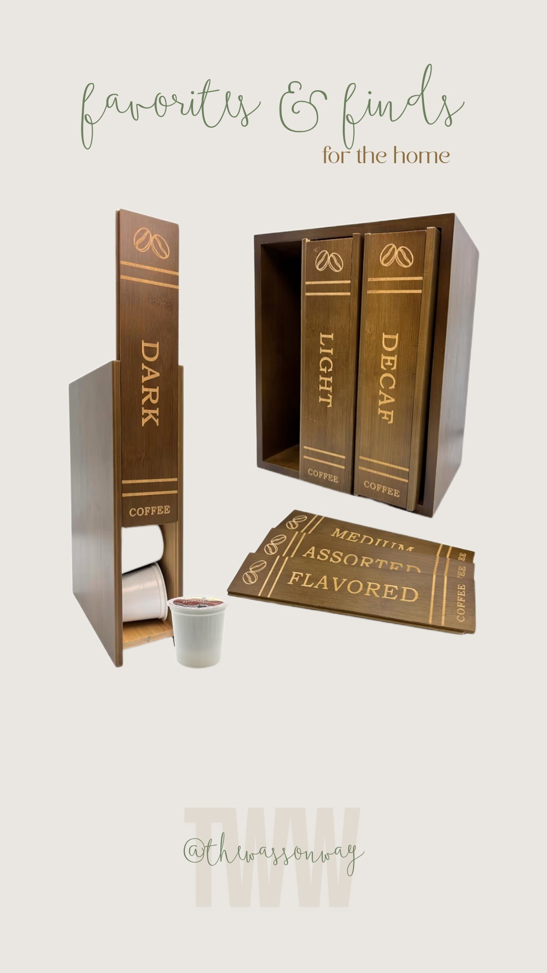 Bookish storage item for your k cups

#LTKmomlife #LTKHome #LTKSaleAlert