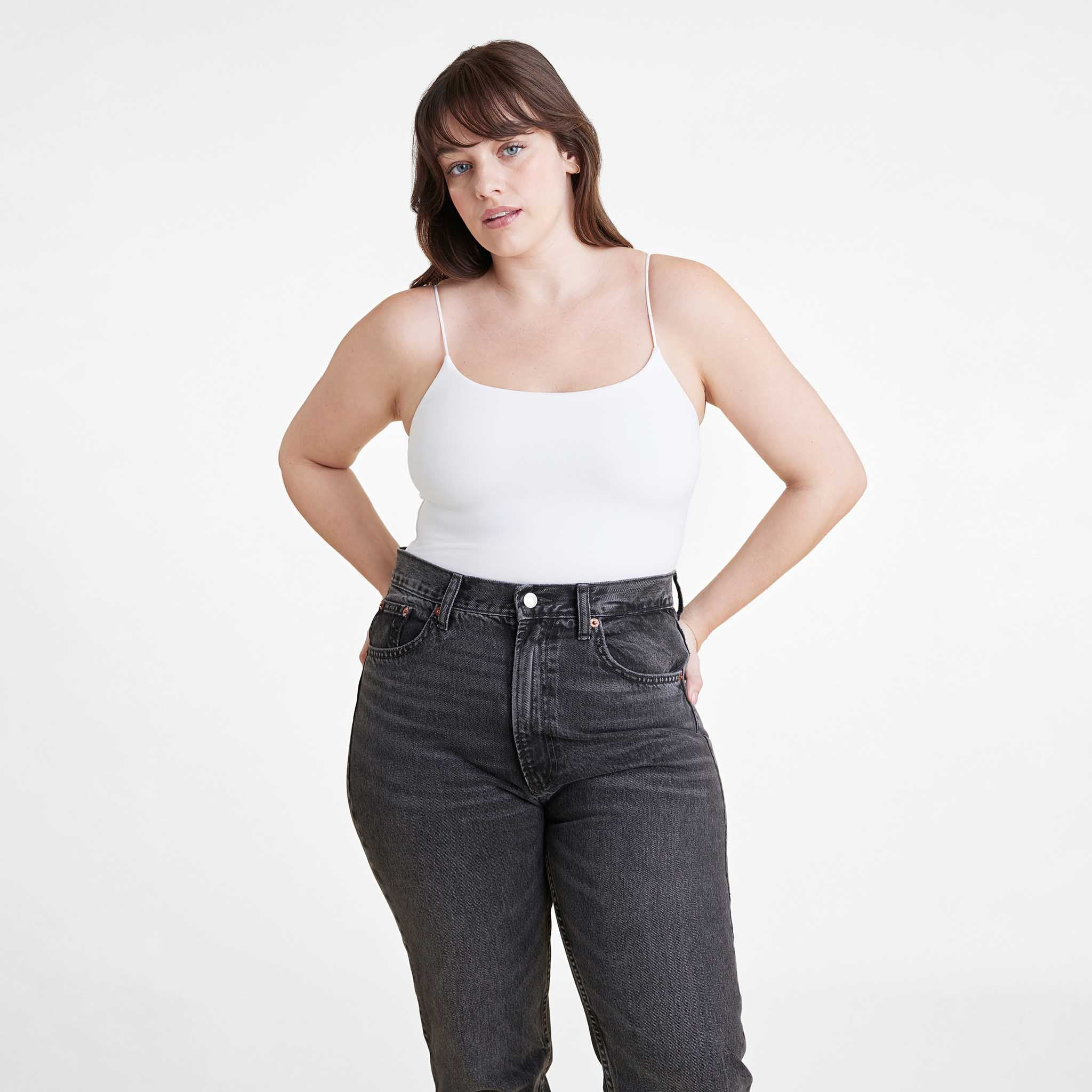 Cami Bodysuit | Black | Nuuds US