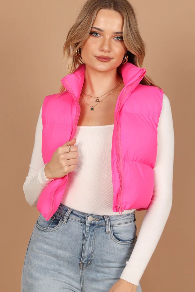 Aria Puffer Vest - Pink | Petal & Pup (US)