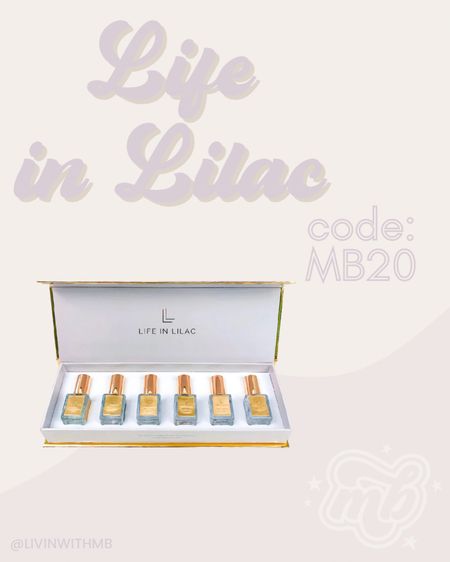 These Life in Lilac fragrances are some of the best perfumes I have ever smelled!

Use code: MB20 for 20% off your purchase!

#LTKbeauty #LTKGiftGuide #LTKFind