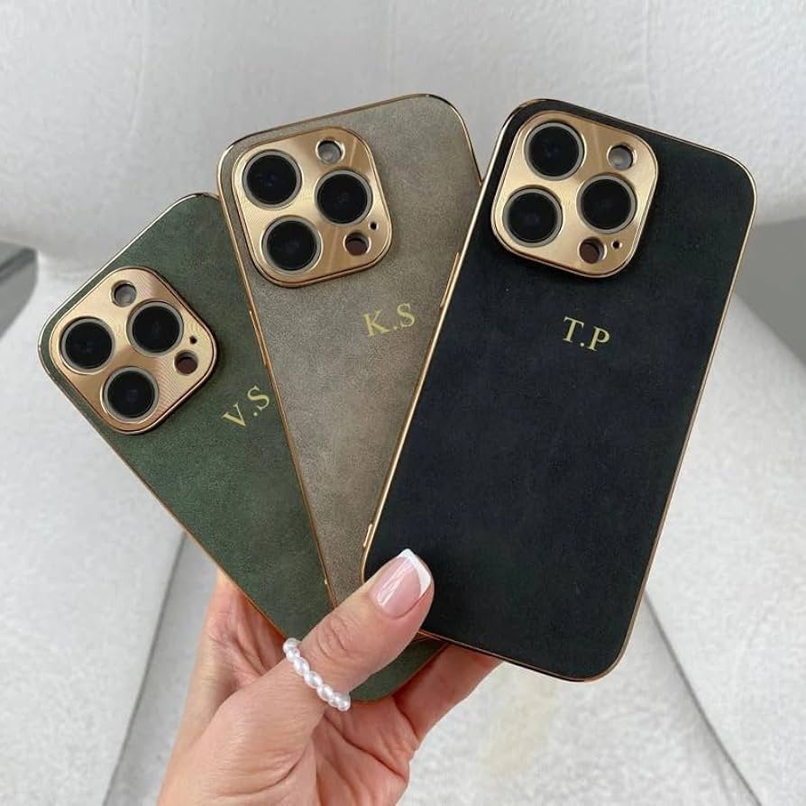 Custom Embossed Case for iPhone \u2013 Personalized Leather Case for iPhone 17, 16, 15, 14, 13, 1... | Amazon (CA)