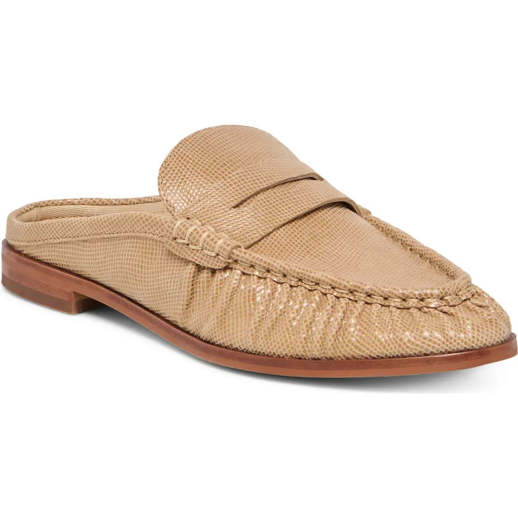 Dolce Vita Betzy Mule in Latte Embossed Suede at Nordstrom, Size 8 | Nordstrom