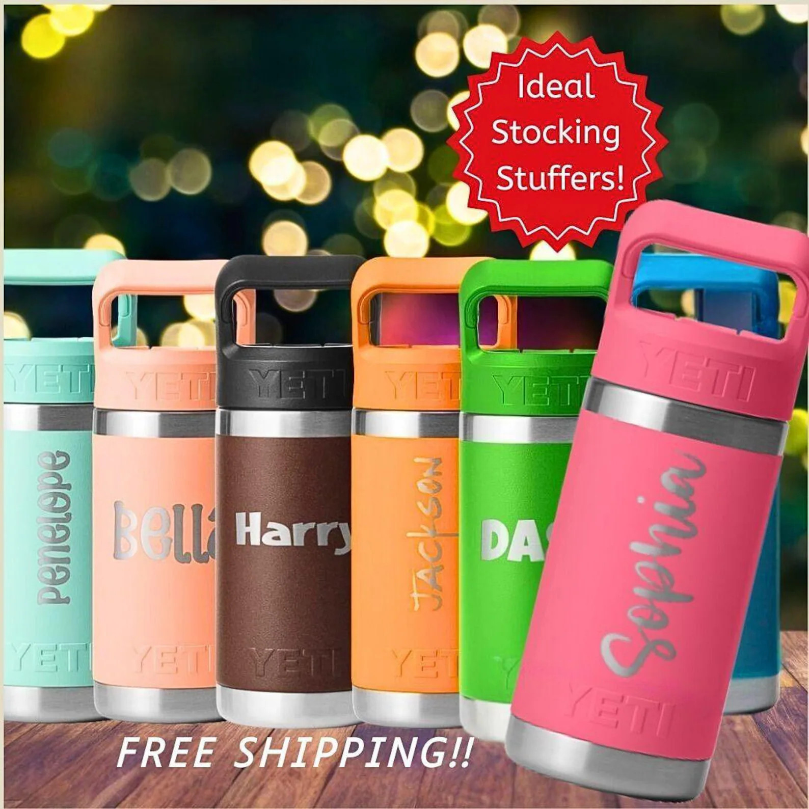 Custom Yeti Engraved Kids Name Cup Grandkid Gift Toddler Name Bottle Personalized Tumbler 12oz Ba... | Etsy (Global)