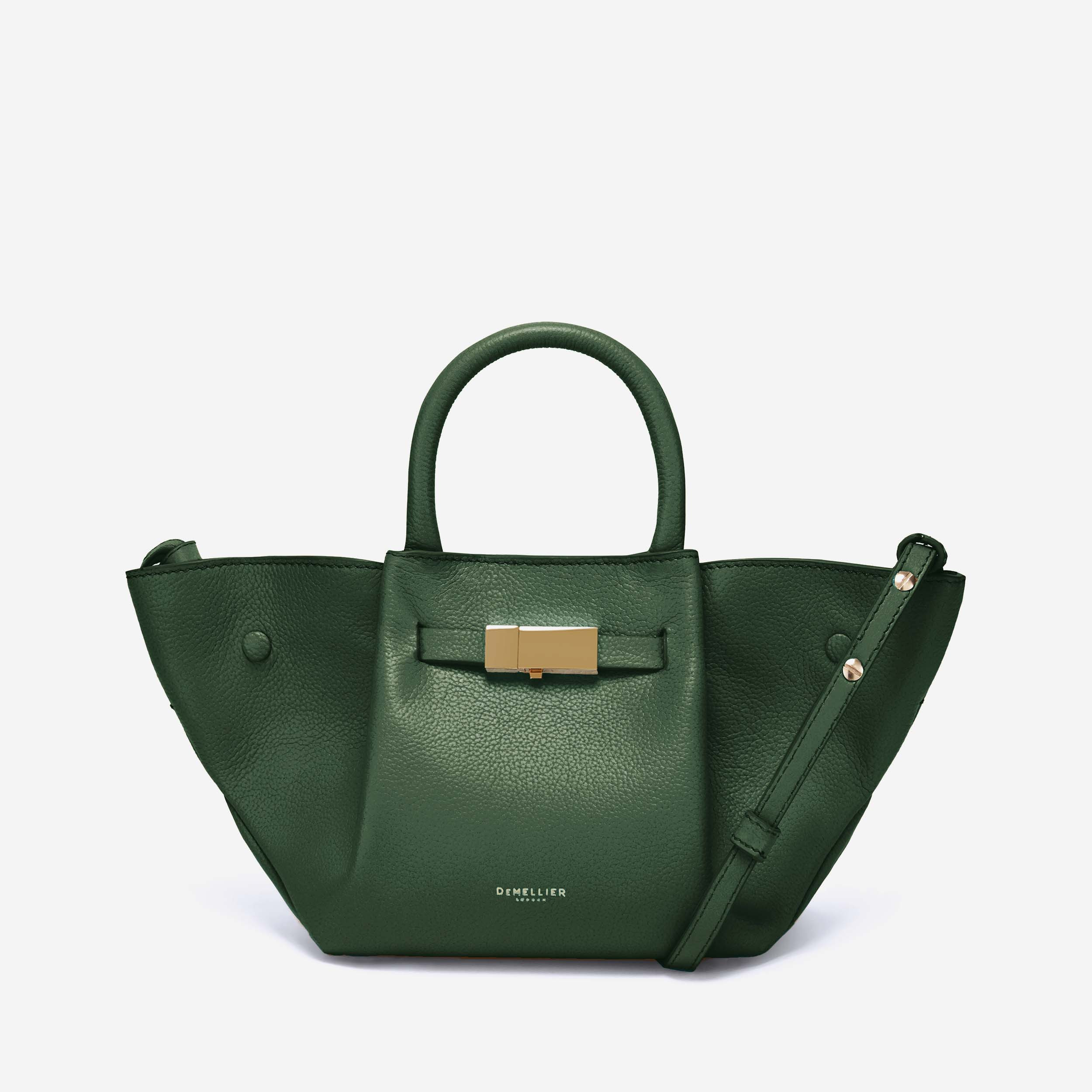 The Mini New York | Green Small Grain | DeMellier | DeMellier