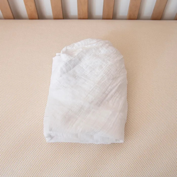 Organic Breathable Muslin Crib Sheets | Naturepedic