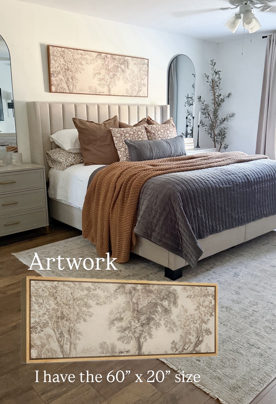I have looked for MONTHS for the perfect artwork over my bed.., I finally found the one! 

Love the neutral tones, landscape design , vintage-cottage feel 

Comes in 2 sizes. I have the 60x20 over my bed 

#LTKStyleTip #LTKHome
