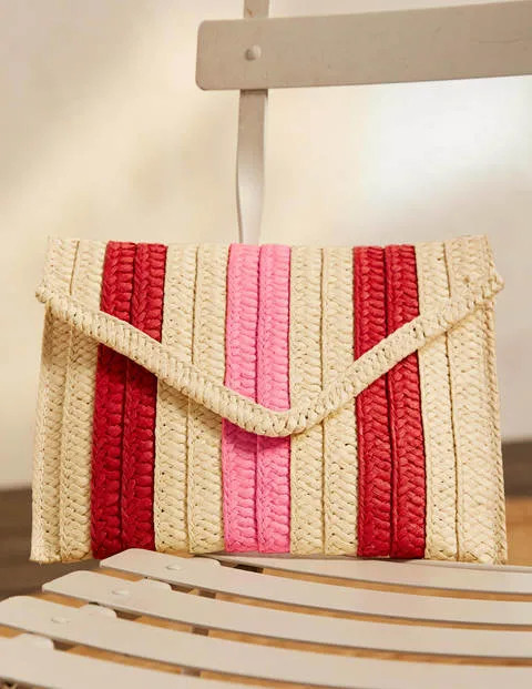 Striped Envelope Clutch | Boden (UK & IE)