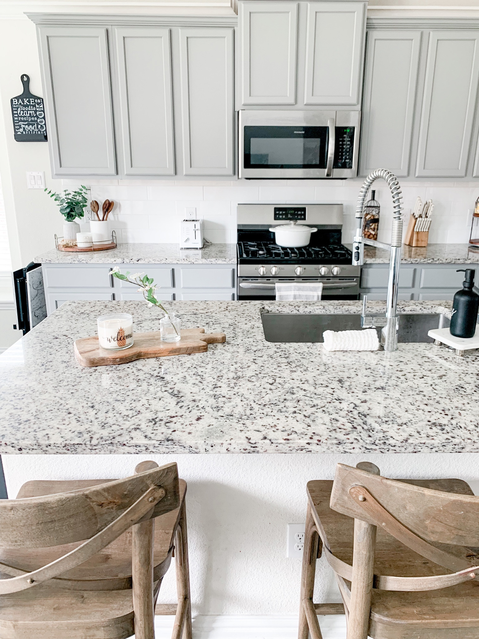 A freshly cleaned kitchen!! The best feeling even though it never lasts long lol #kitchendecor #home 

#LTKfamily #LTKhome