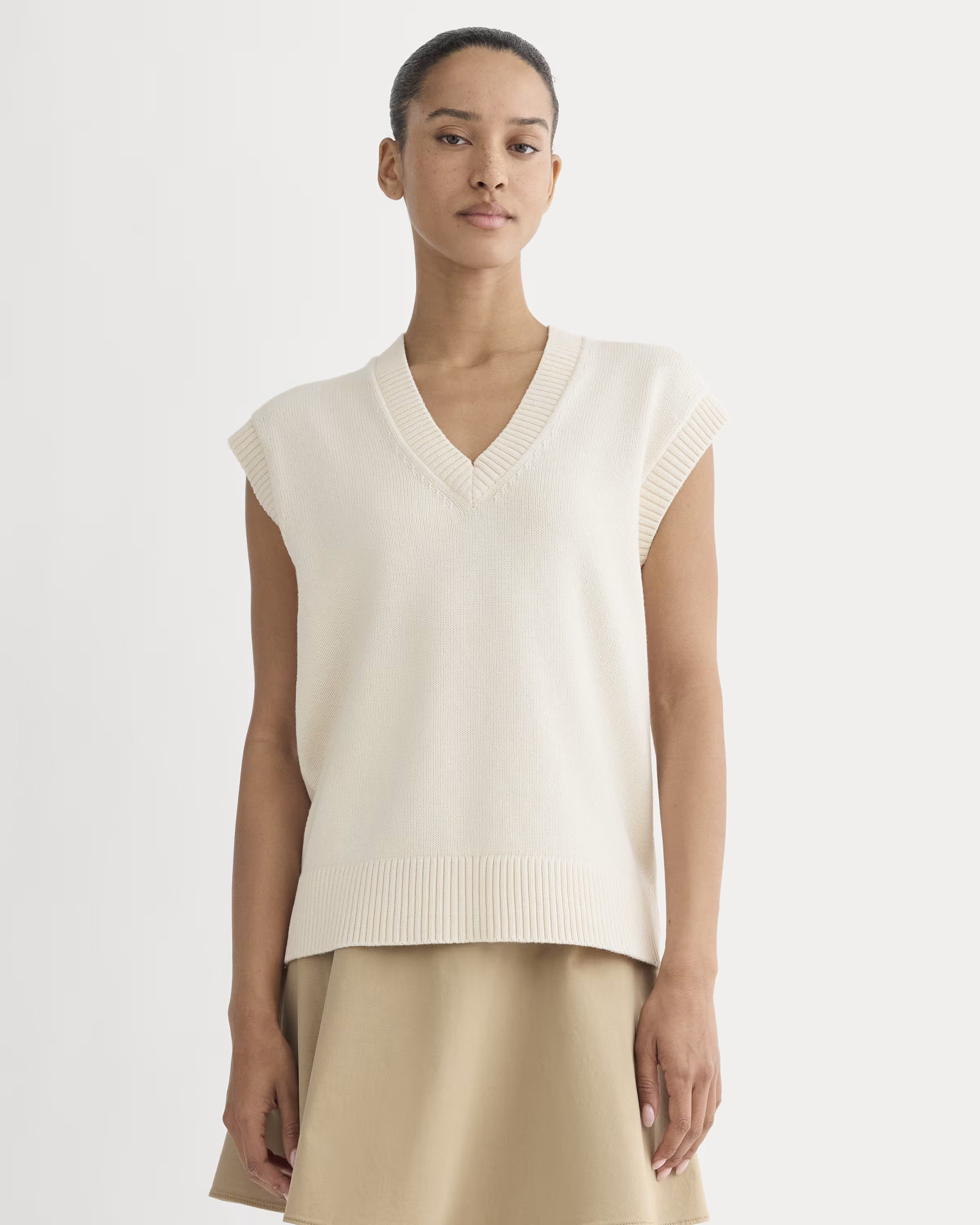 The Boxy Vest in Everyday Cotton | Everlane