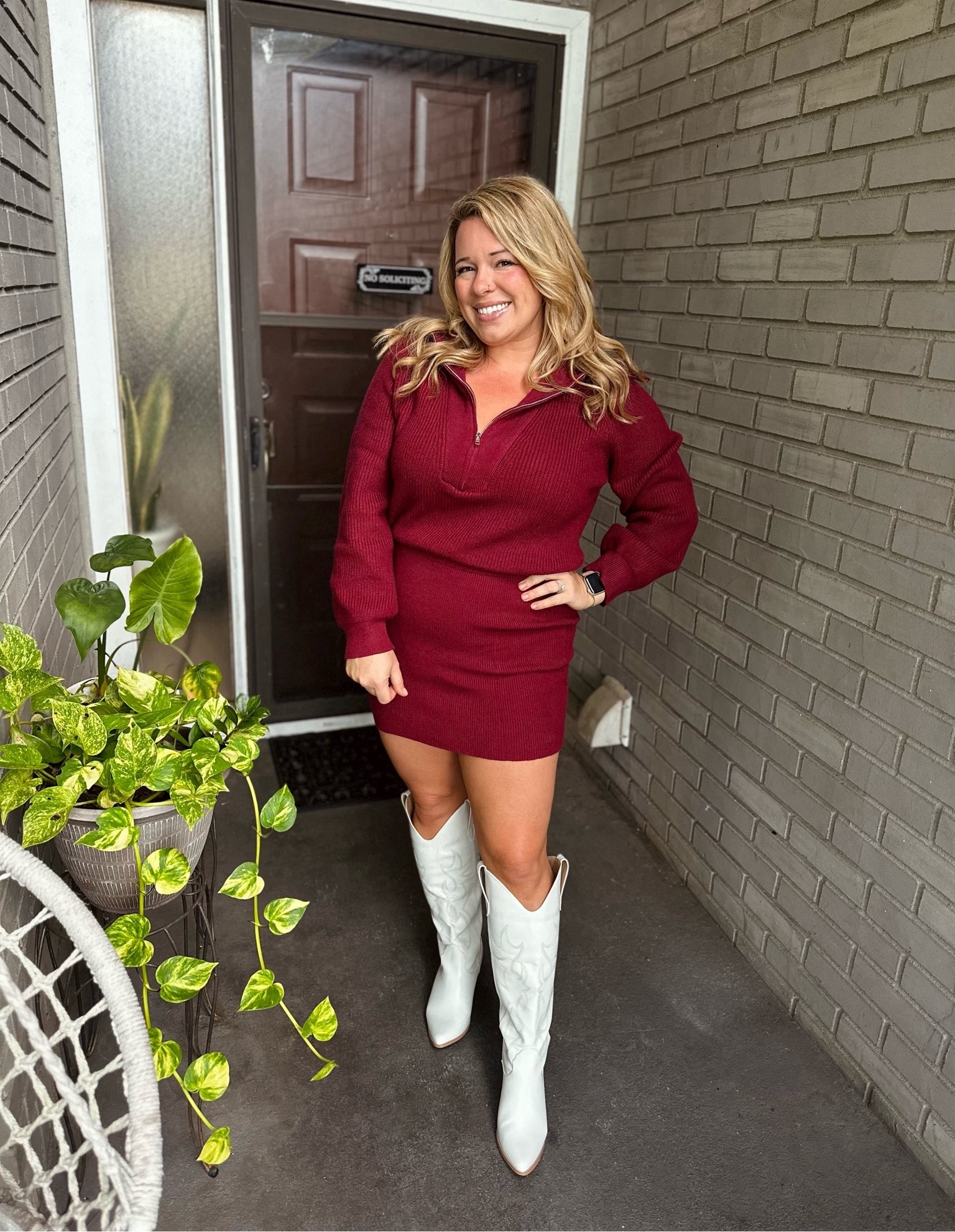 Throwing this super comfy, stretchy sweater dress into my suitcase for our Mountain Vacation leaving the day after Christmas. This is the best sweater dress I’ve owned for winter time. It’s soo flattering and great for any body type.

Winter dress
Midsize dress
Comfy dress
Winter outfits
Winter Vacation
Midsize outfits
Midsize fashion
Midsize style

#LTKSeasonal #LTKHoliday #LTKmidsize