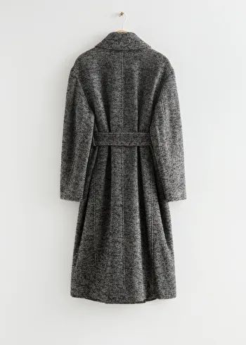 Voluminous Belted Wool Coat | & Other Stories US