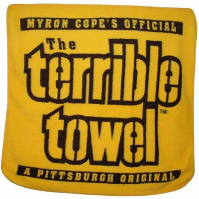 NFL Terrible Towel The Fleece Throw Blanket 50" x 60", Yellow | Target